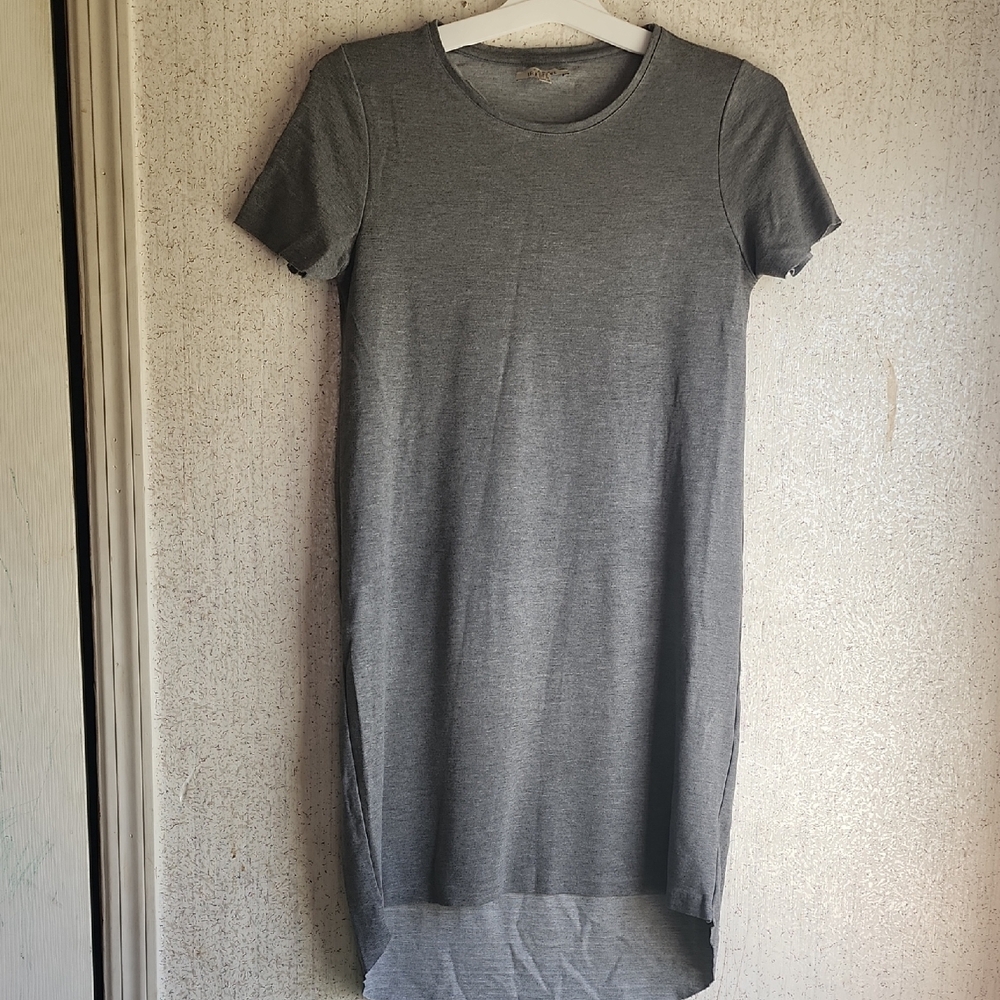 Zara Gray Casual Women's Dress